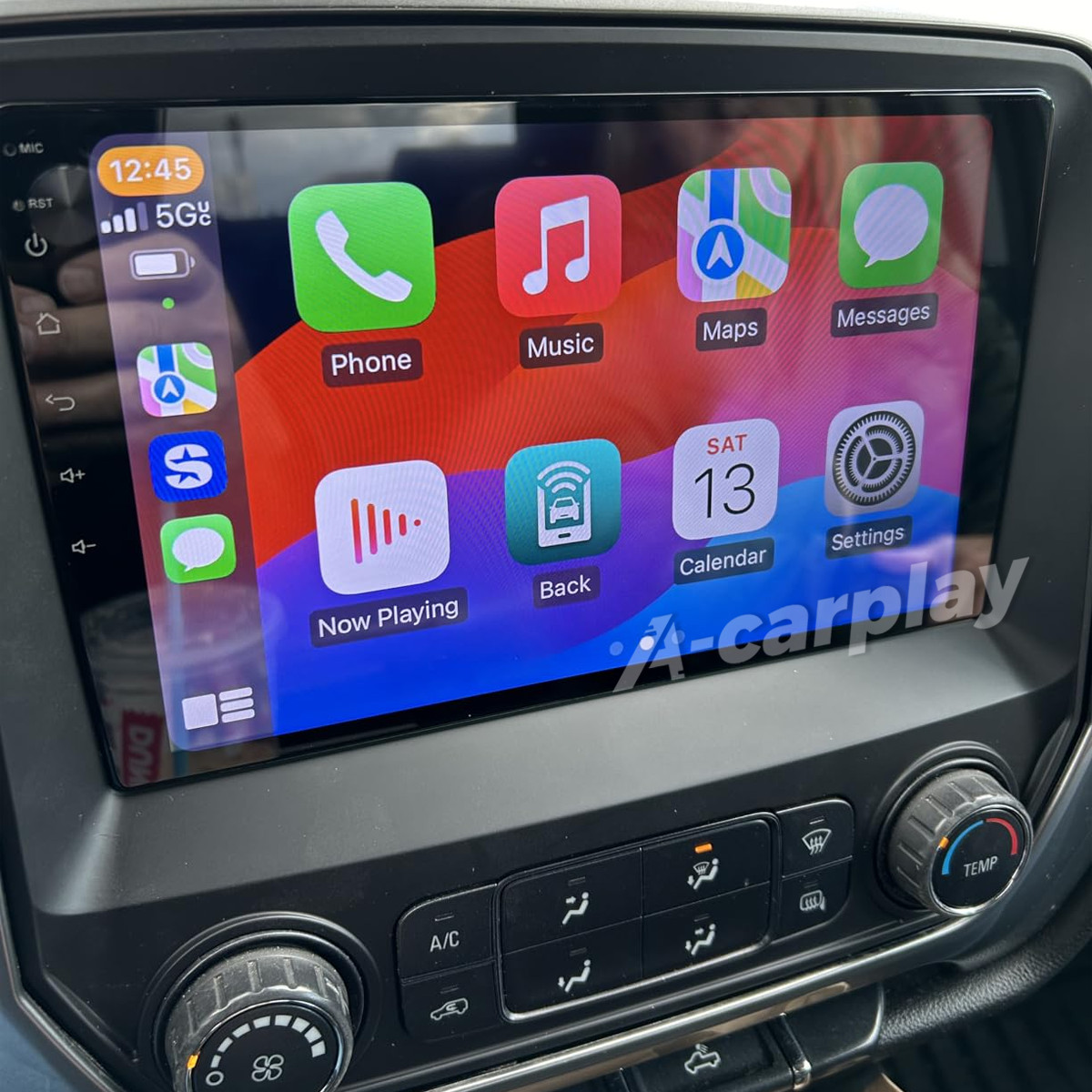 Carplay For 2014-2018 Chevrolet Silverado GMC Sierra Stereo Radio Car GPS Wifi