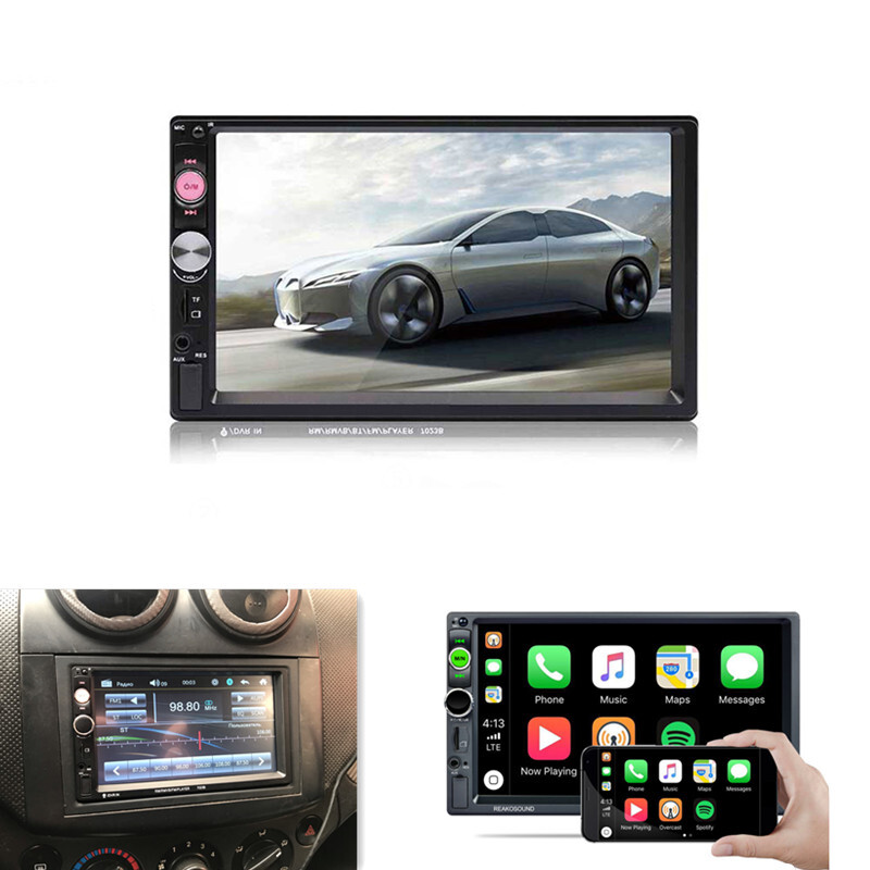Car Radio 7″ HD Autoradio Multimedia Player Audio Stereo MP5 Bluetooth & Camera