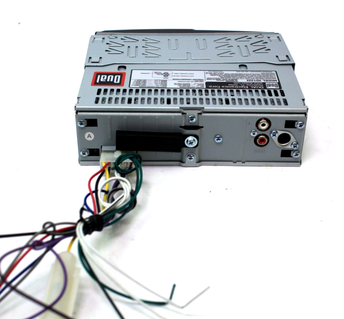 Dual Electronics XD1222 USB In Dash Receiver Car Stereo
