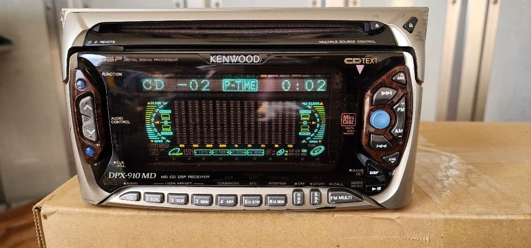 Kenwood DPX-910MD Car Audio 2DIN CD MD Bluetooth Ready DSP JDM