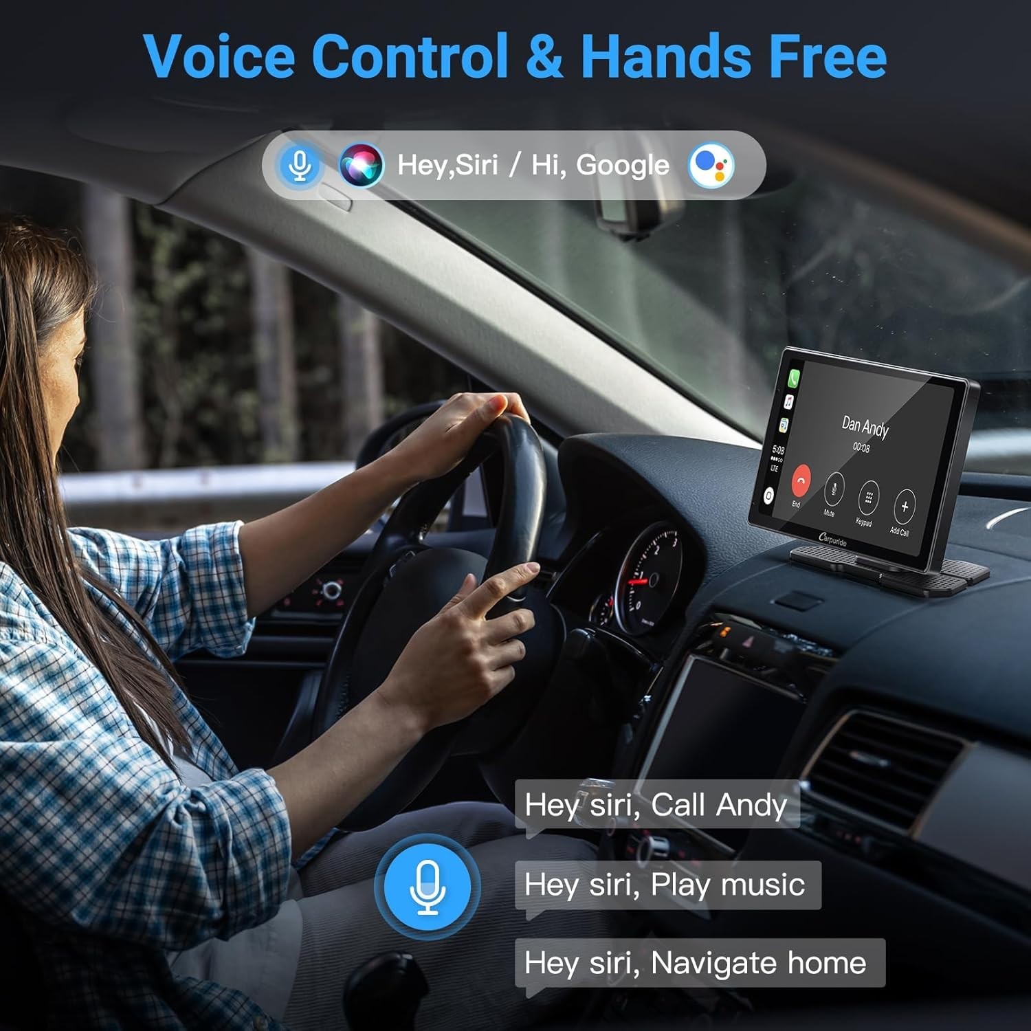 $70 OFF!! Carpuride W703 IPS Dash Cam – IOS & Android Mirroring TouchScreen w/4K