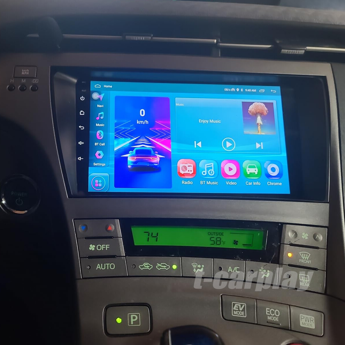 Android 13 For Toyota Prius 2010-2015 Carplay Car Stereo Radio Navi GPS 1280*800