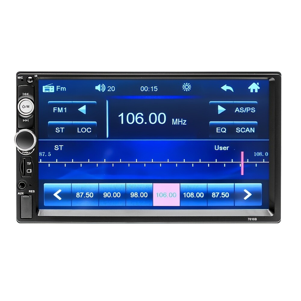 2 Din 7 Inch Car Stereo Touch Screen Multimedia MP5 Radio +camera