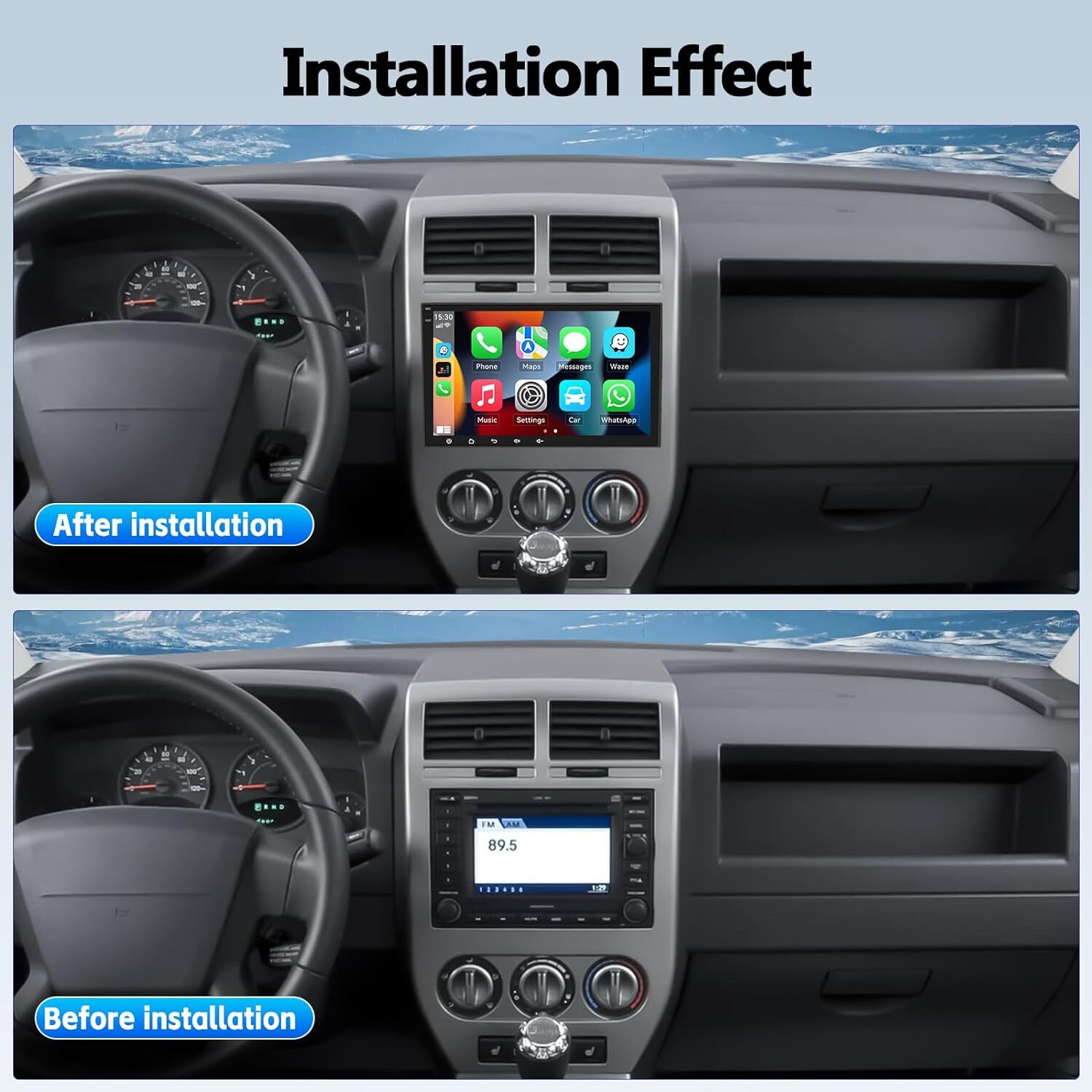 For 2006-2013 Chevrolet Impala WiFi Apple Carplay Radio Android 13.0 RDS GPS Nav