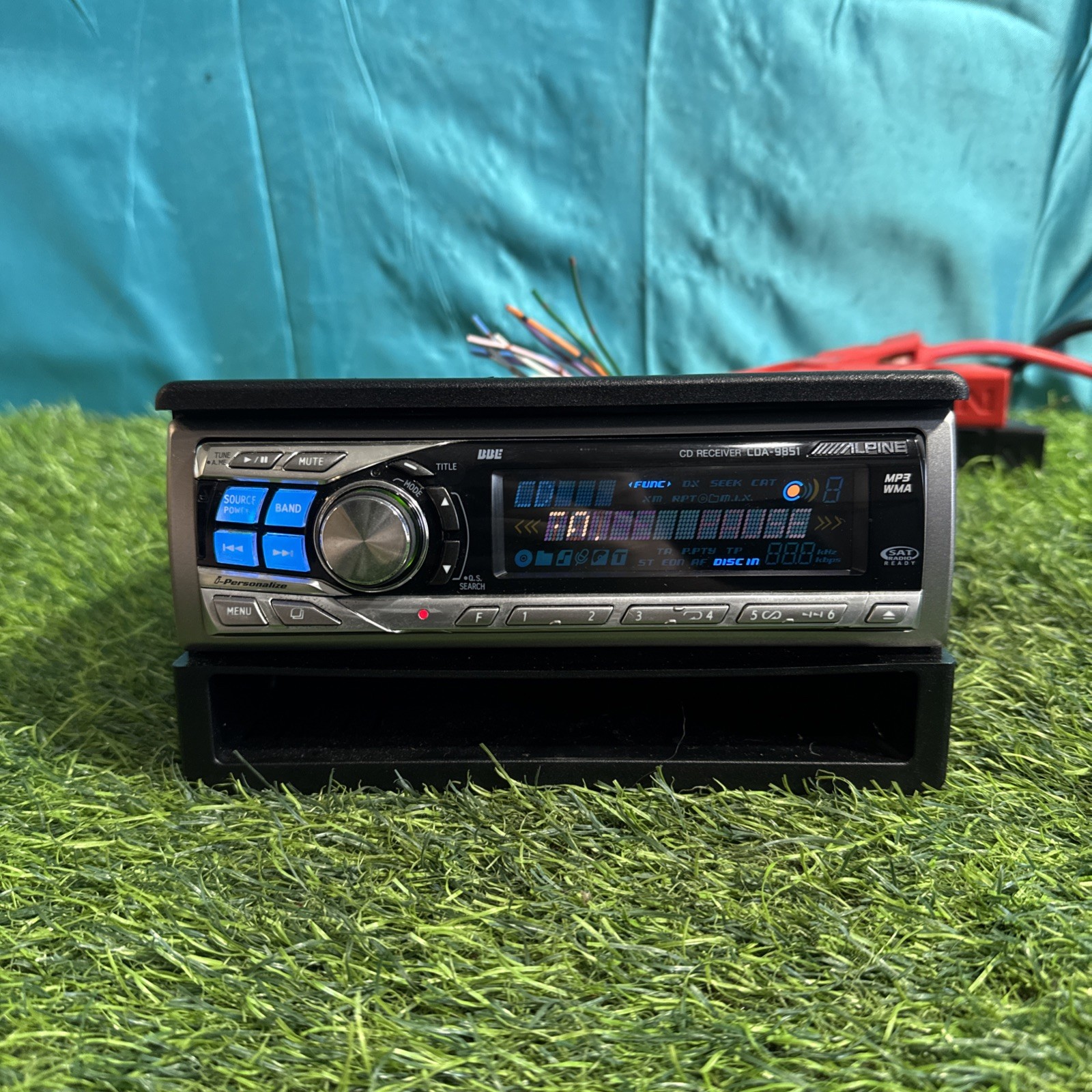 Alpine CDA-9851 CD Player In Dash Receiver Tested
