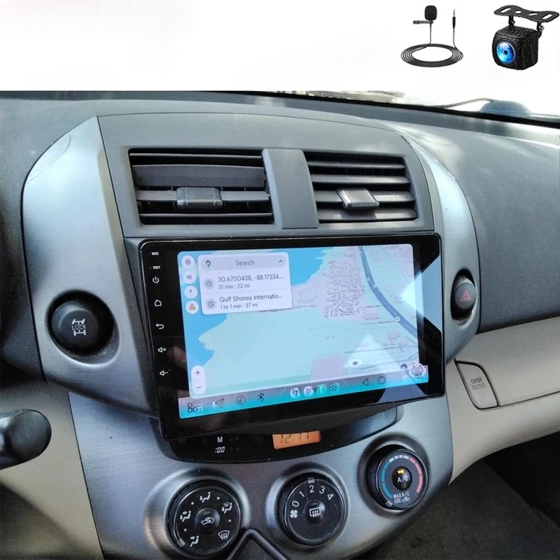 9” Android 15 Car Radio 8 core 6+64G For Toyota RAV4 2006 – 2012 Carplay GPS