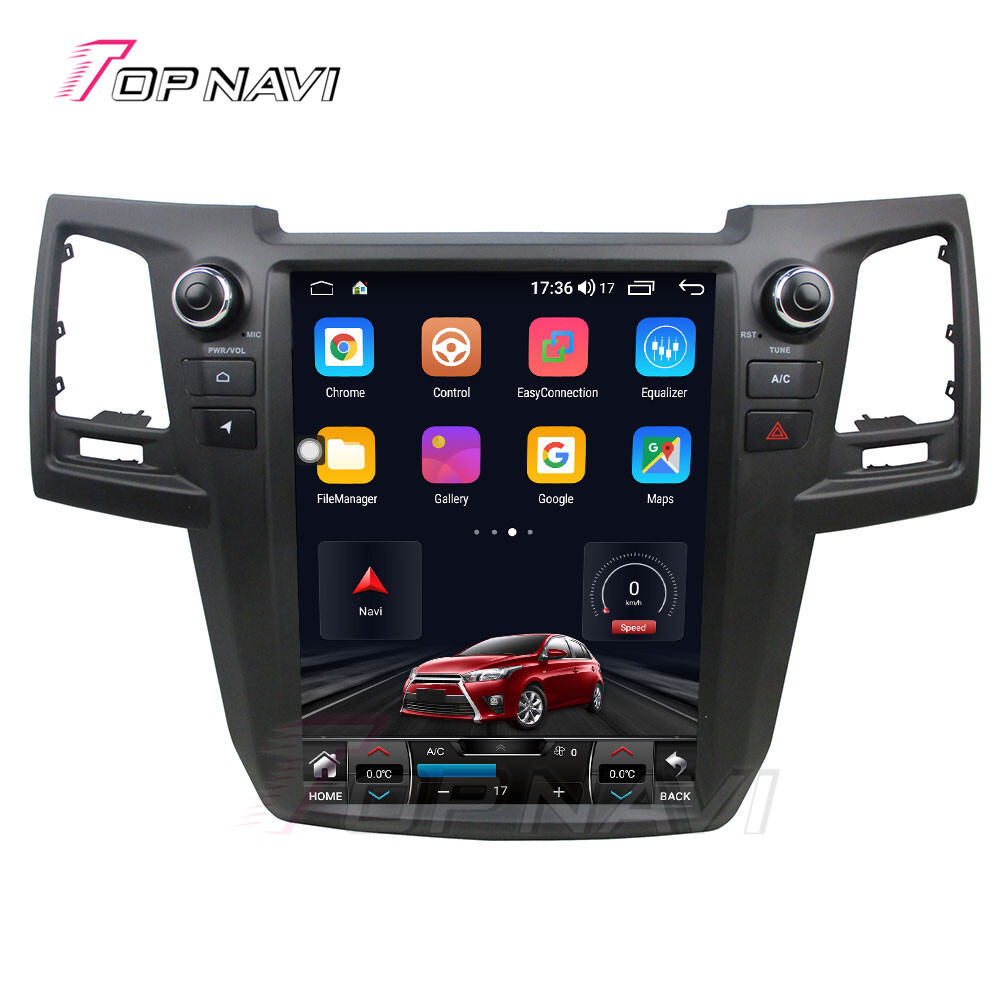 12.1Inch for Toyota Fortuner 2005-2015 Car GPS Navi Stereo 4G RDS Androind 14.0