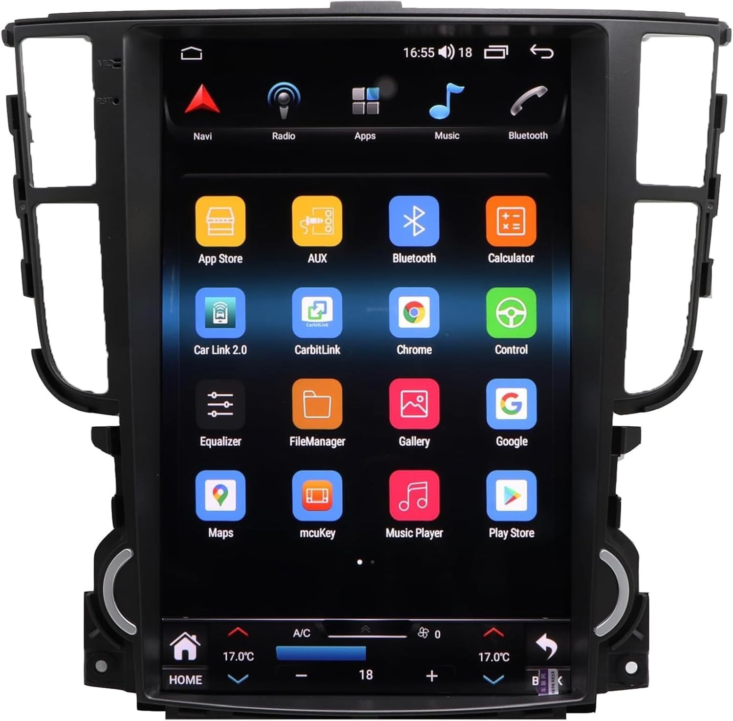 12.1″ Car Radio Stereo Upgrade for Acura TL 2004-2008 w/ GPS Navi Carplay 8+128G