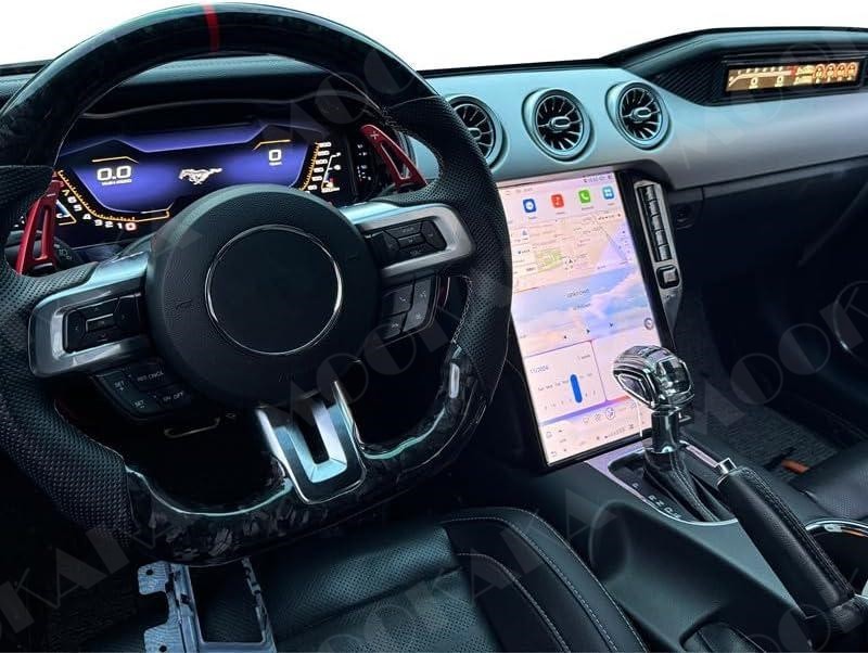 12.3 Inch LCD Digital Cluster Speedometer Instrument for Ford Mustang 2015-2023