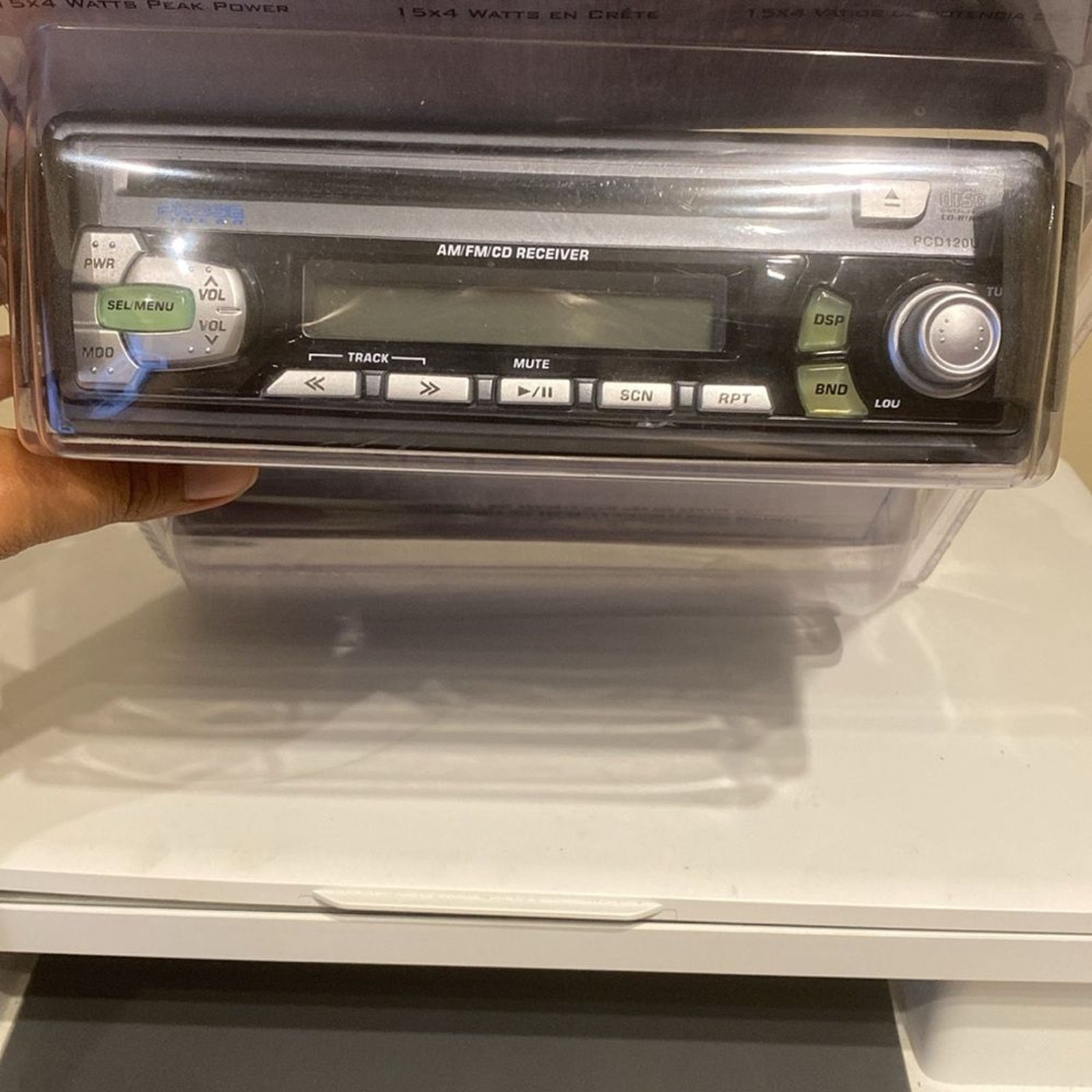 Phase Linear by Jensen 60 Watts AM / FM / CD Receiver 15×4 Watts Peak Power NIP