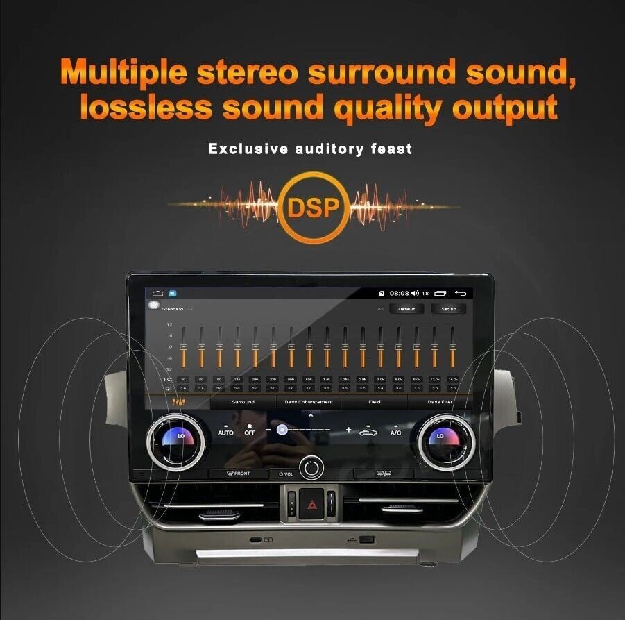13″ For Lexus GX400 GX460 2010-2020 Android 13 Car Stereo Radio Carplay GPS Navi