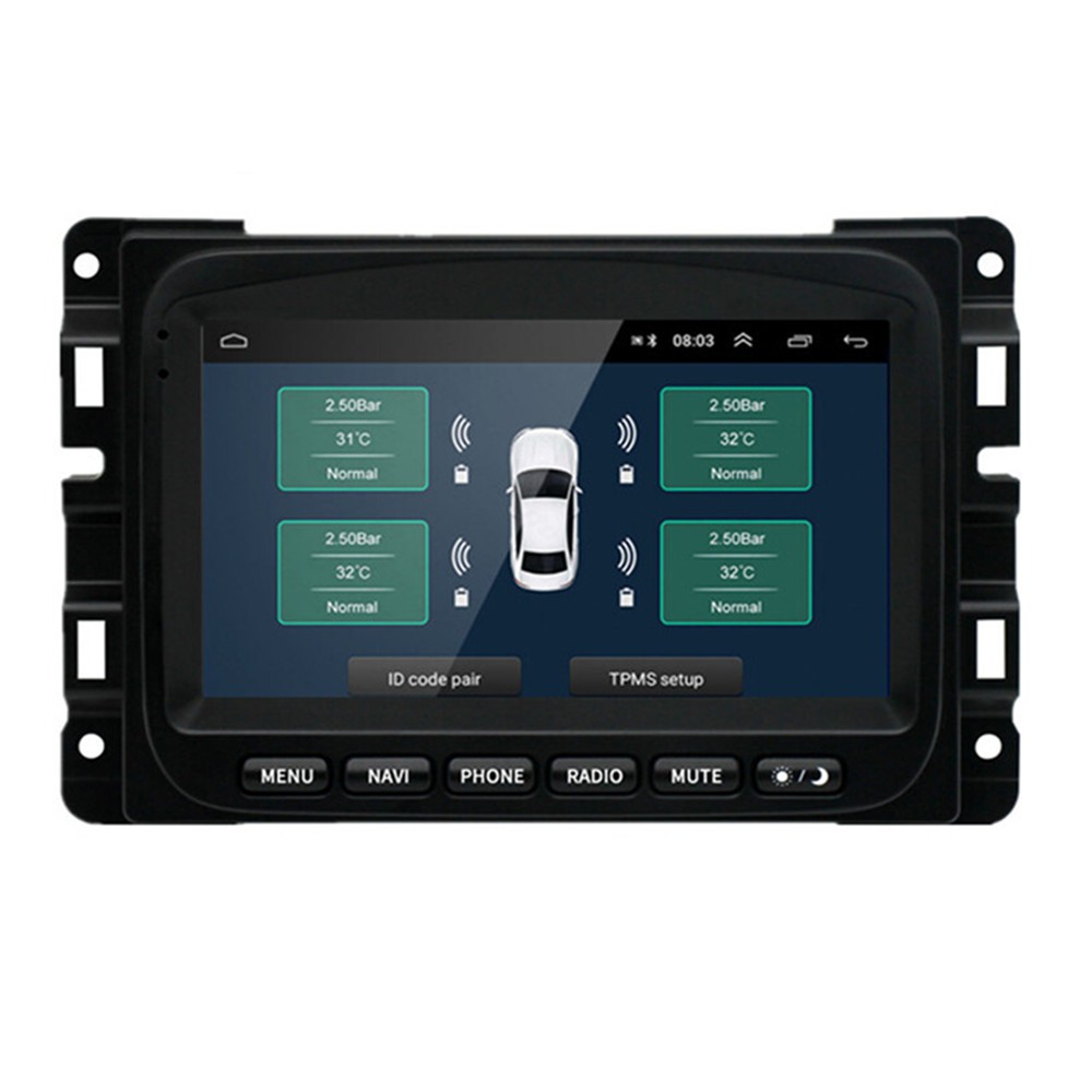 Touch Screen Car Radio Navigation Player Fit For Dodge RAM 2013-2018 For Carplay