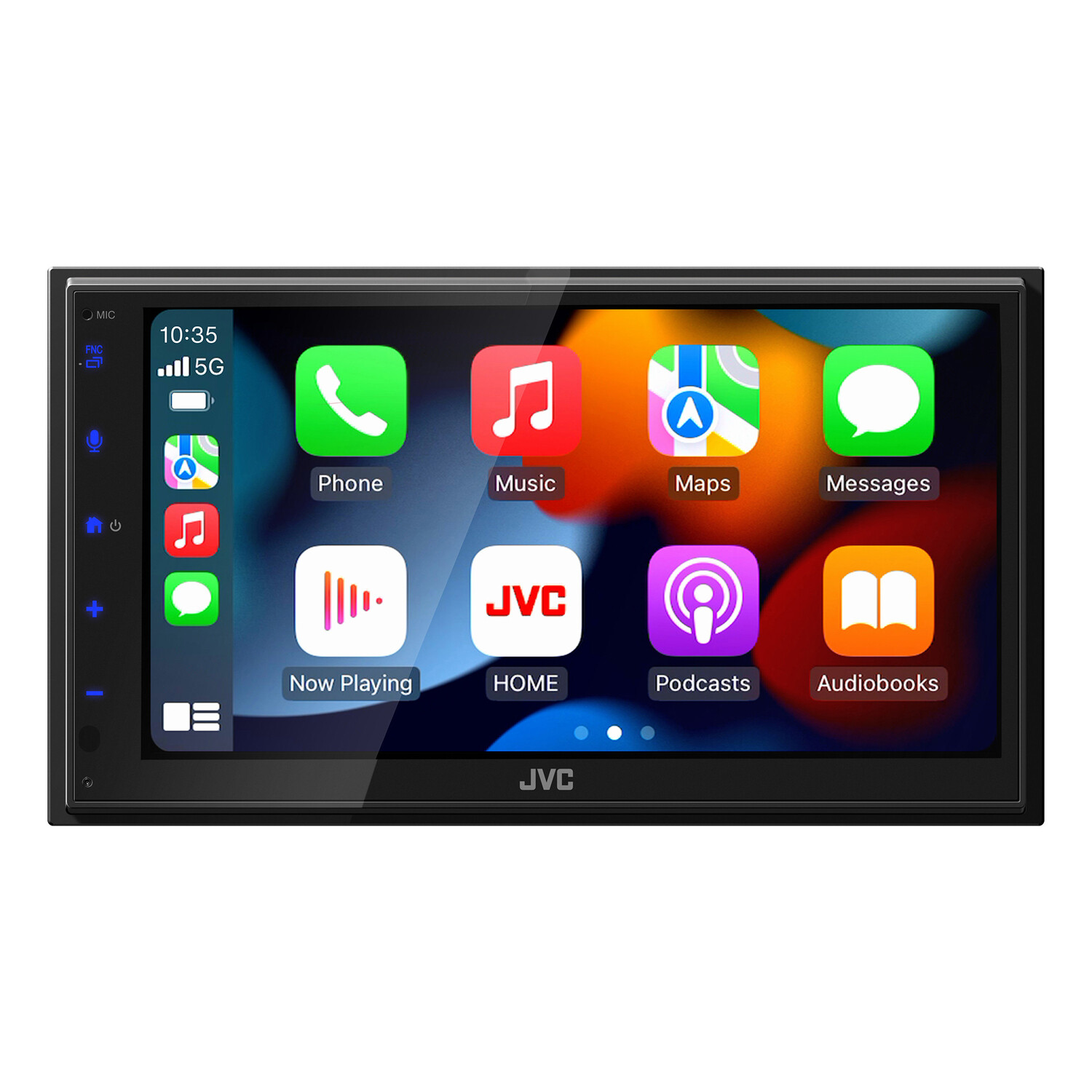 KW-M590BT 6.8-In. Car In-Dash Unit, Double-DIN/Single-DIN Short Chassis…