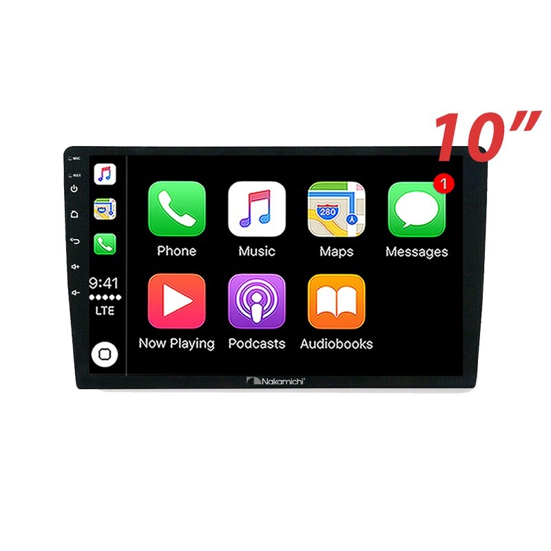 10″ Wireless CarPlay Android Auto Nakamichi BT For VW Tiguan Transporter SO