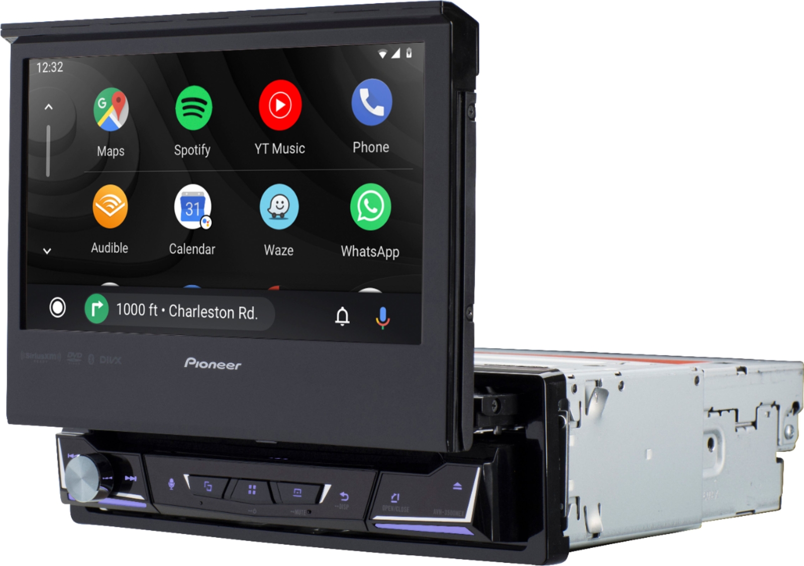 Pioneer 1-DIN 6.8 Touchscreen Car Stereo DVD Player Receiver
