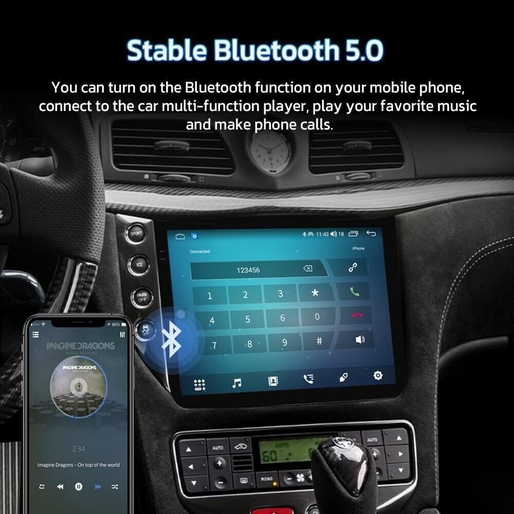 For Maserati GranTurismo 10″ Carplay GPS Car Radio Stereo+Climate control panel