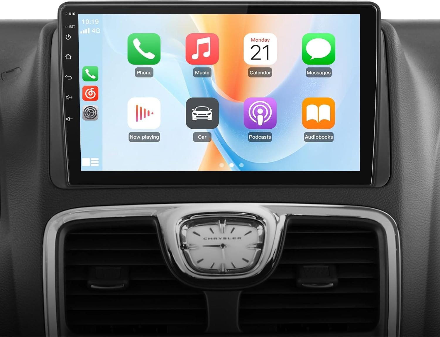9″ Wireless Carplay & Android Auto Stereo for Grand Caravan, Town & Country
