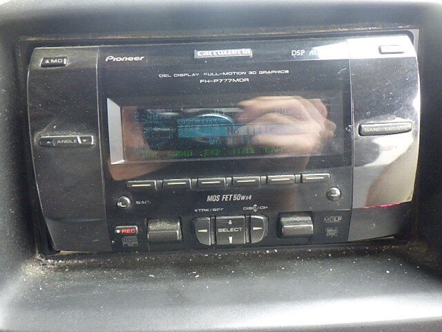 Pioneer Carrozzeria FH-P777MDR 2DIN Car Audio CD MD DSP Tuner 2001 Japan