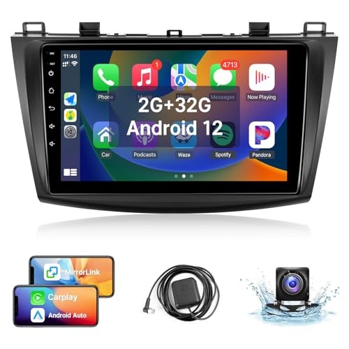 Android 12 Car Stereo for Mazda 3 2009-2013 Radio Upgrade Mazda3 2009-2013