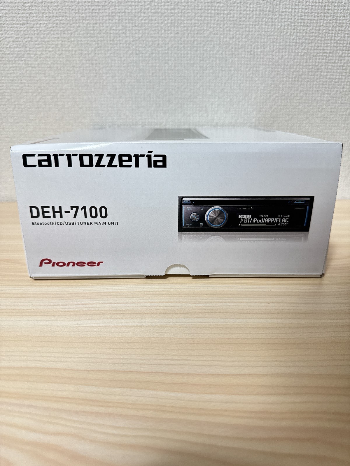 Pioneer Carrozzeria Car Audio DEH-7100 1DIN CD / USB / Bluetooth Japanese