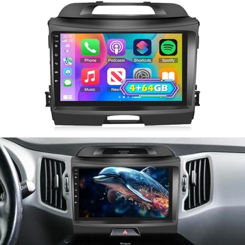 [4G+64G] Car Radio for Kia Sportage 2010-2016 with Wireless 4+64G