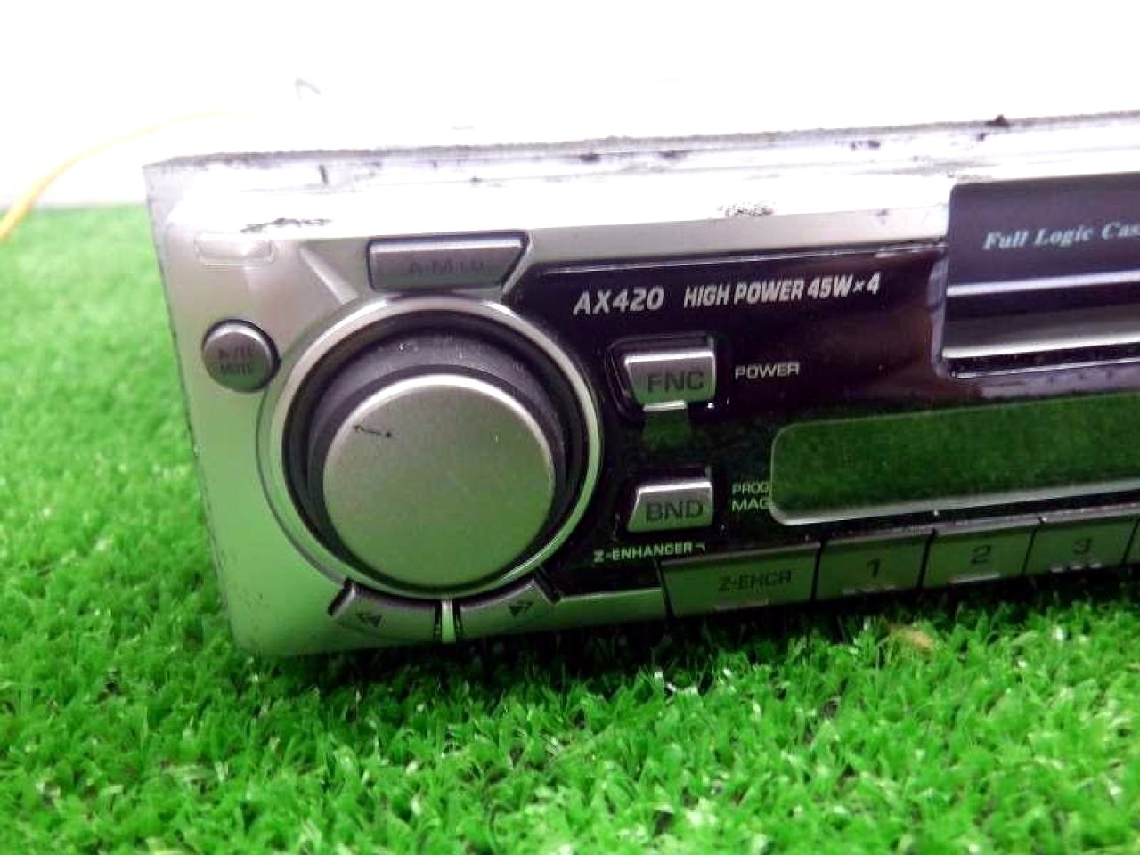 ADDZEST AX-420 Car Stereo w/ Harness JDM Japa For Parts Untested AS-IS