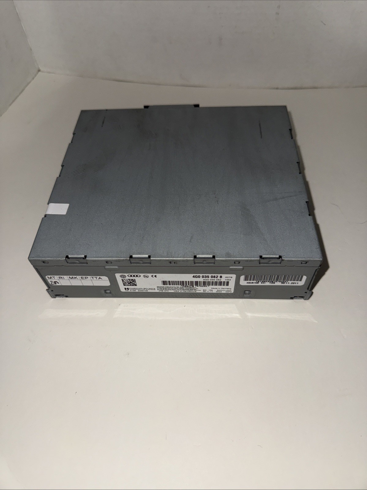 09-12 AUDI S4 A5 A4 S5 B8 SATELLITE RADIO RECEIVER MODULE 4G0035082B OEM