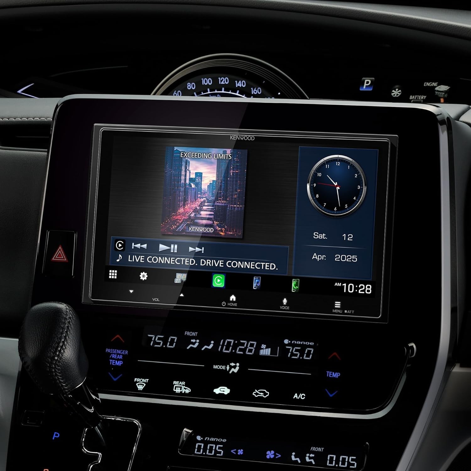 Kenwood DMX8710S AM FM HD 6.2″ Car Stereo, Wireless Apple CarPlay, Android Auto