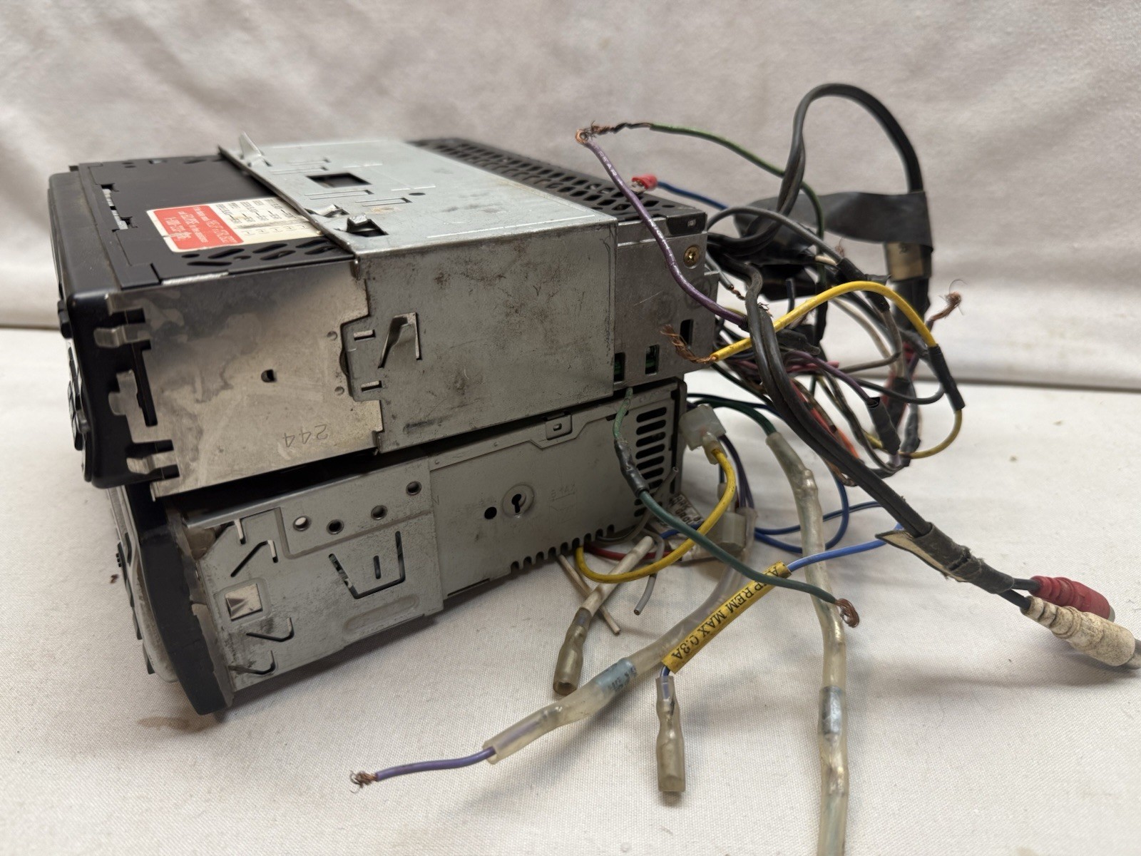 Car Audio Compact Disc Player Lot: Sony CDX-1200 & Eclipse 5331 – Parts /Repair
