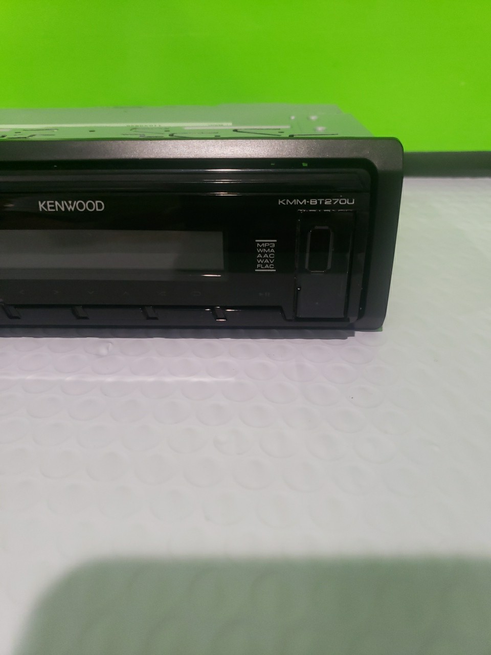 KENWOOD KMM-BT270U Bluetooth Digital Media Car Stereo USB AM/FM MP3 LCD Open