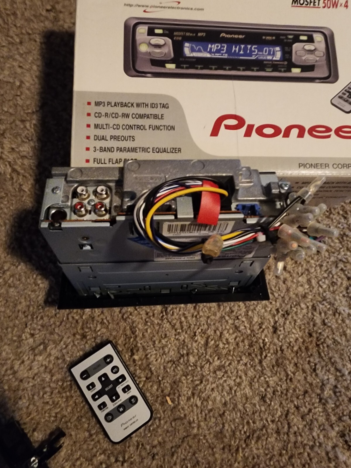 PIONEER DEH-P4500MP CAR STEREO “CLASSIC” STILL IN ORIGINAL BOX