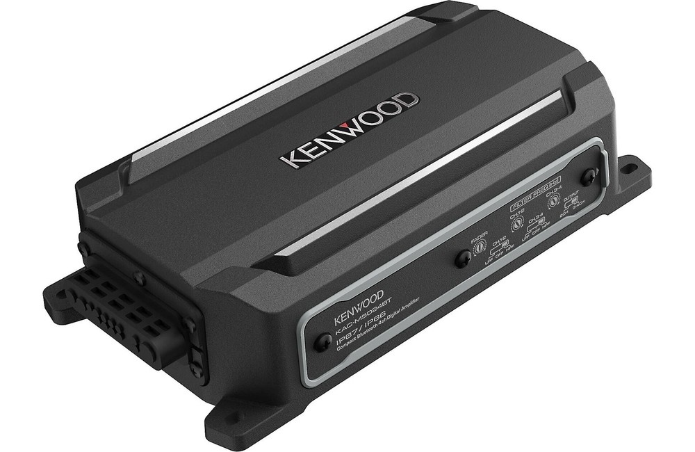 Kenwood KAC-M5024BT Marine Amp + (4) 6.5″ Coaxial Speakers