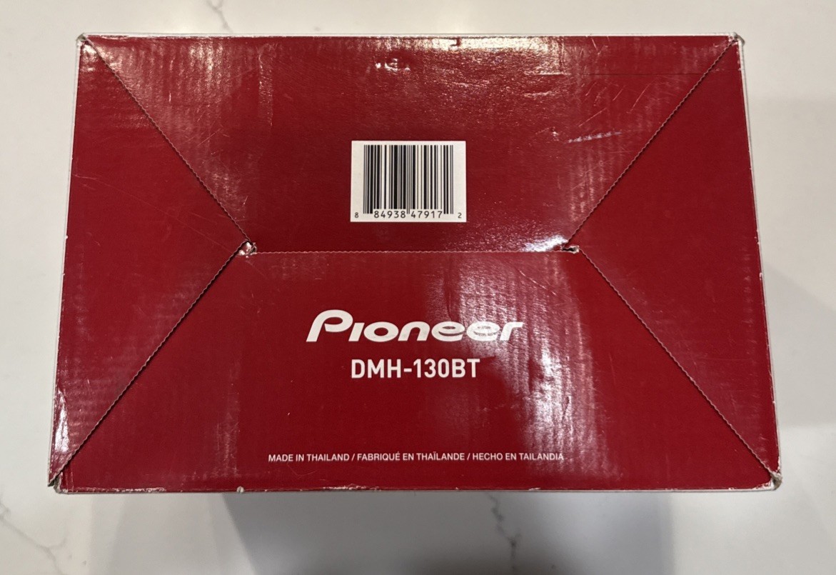NEW Pioneer DMH-130BT 6.8″ Bluetooth Touchscreen Digital Multimedia Receiver