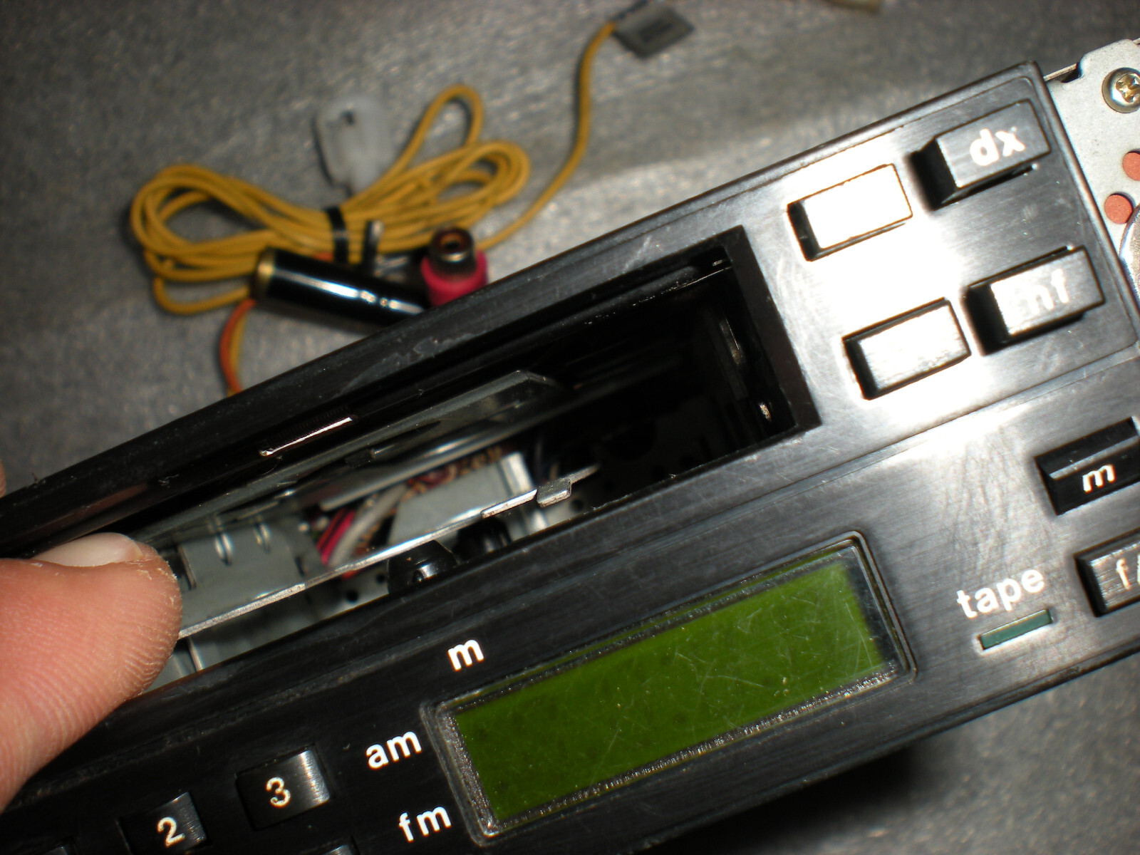 Vintage Coustic PLL Synthesizer RX-3260 Tape Cassette Receiver Player Shaft Styl