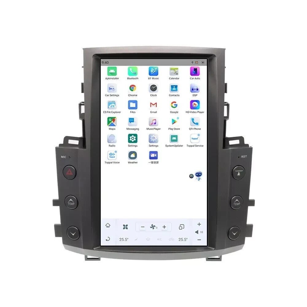 13.6″ For 2007-2015 Lexus LX570 Car Stereo Radio Tesla Style GPS Carplay 8+128G