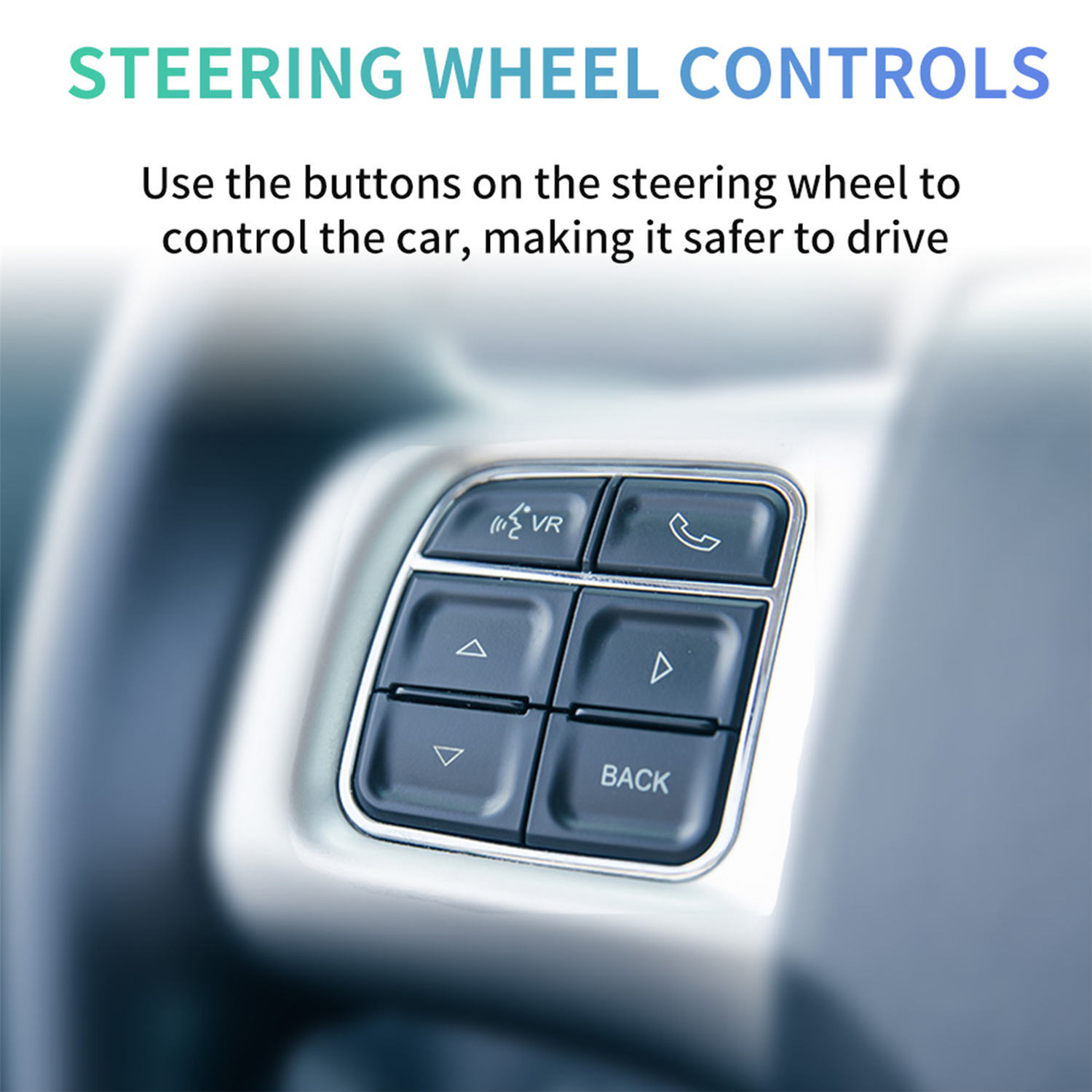 Car Radio Bluetooth WIFI Steering Wheel with 7 inch Android 10.1 S-8802C 2-Din