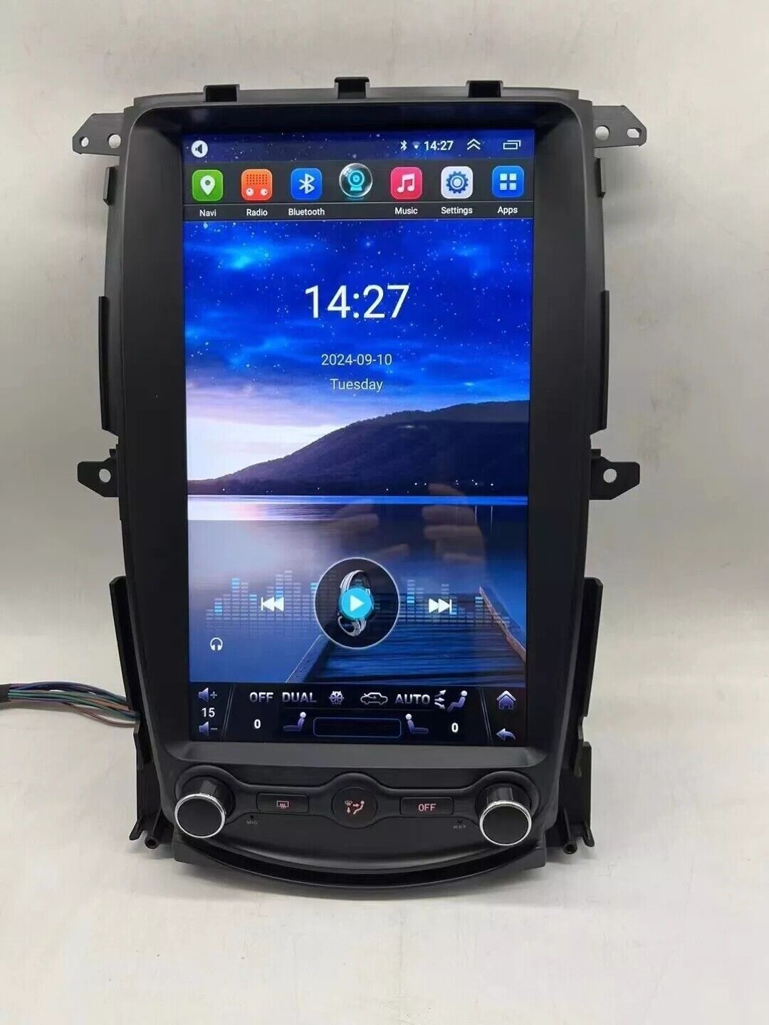 13.8″ Tesla Style Car Radio Android GPS Navi Head Unit For Nissan 370Z 2008-2019