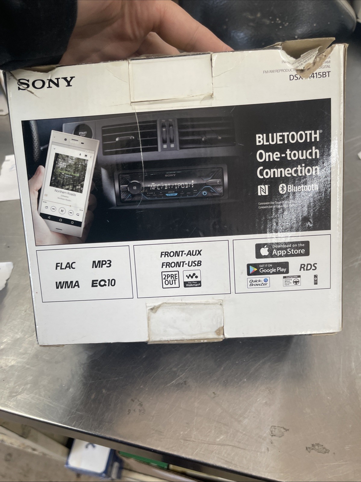 Sony DSX-A415BT, Digital Media Receiver w/ Bluetooth no wiring harness included