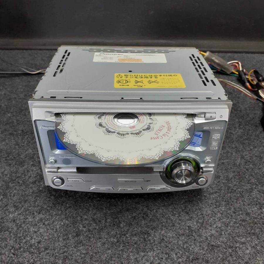 Carrozzeria FH-P055MD 2DIN CD MD Player Car Stereo Head Unit Tested CD Japan