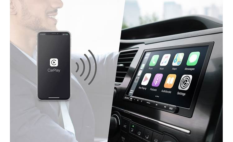 Sony XAV-AX4000 Digital Multimedia Receiver Wireless Apple Carplay, Android Auto