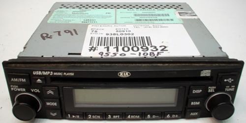 2006 2007 2008 Factory Am Fm Stereo Cd For Fits Kia Rio Compatible Unit
