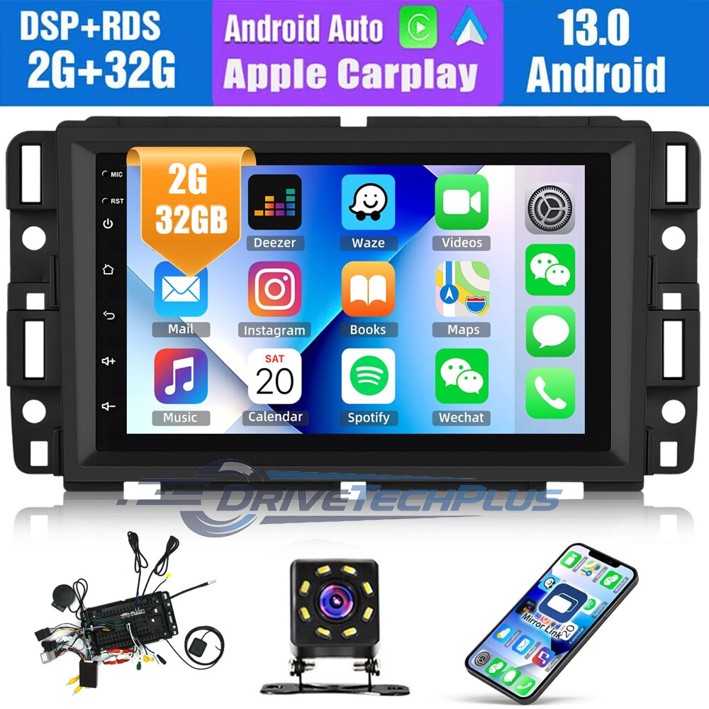 7″ Pantalla para Chevrolet Buick GMC Sierra Yukon Chevy Silverado Estéreo Radio