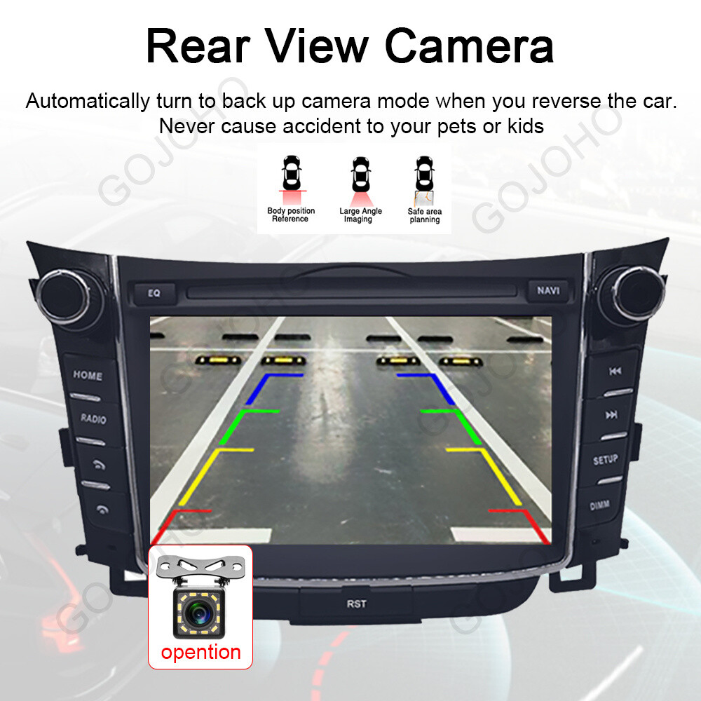 64GB For Hyundai I30 Elantra GT 2012-2016 Android 13 Car Stereo Radio BT Carplay
