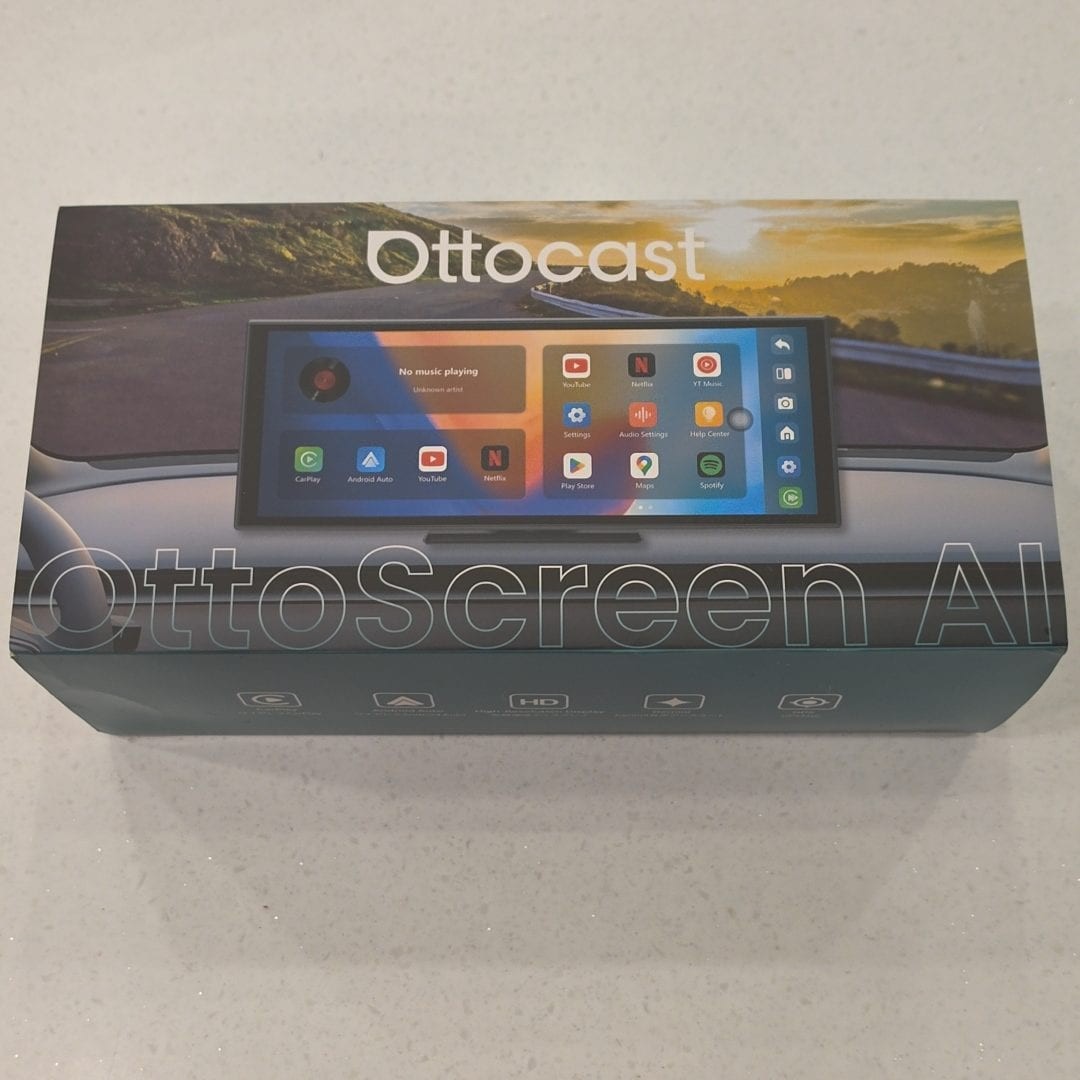 OTTOCAST 11.4″ Wireless CarPlay Android Auto Screen Backup Camera