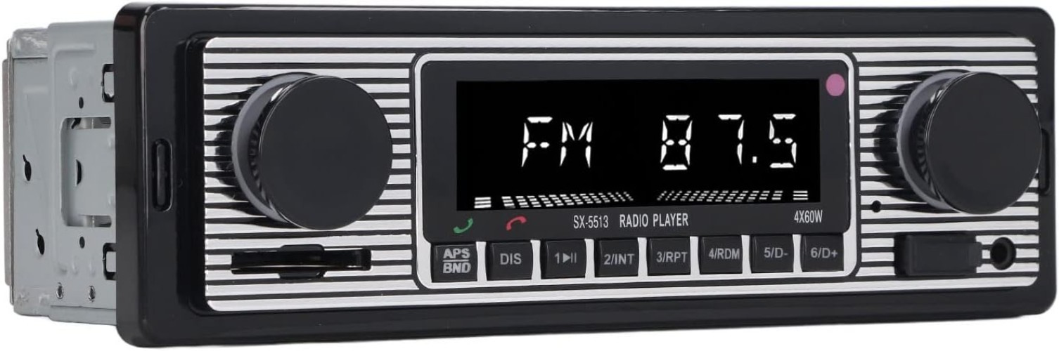 Bluetooth MP3 Player for Cars: USB/AUX Inputs & 4 Channel Sound Experience