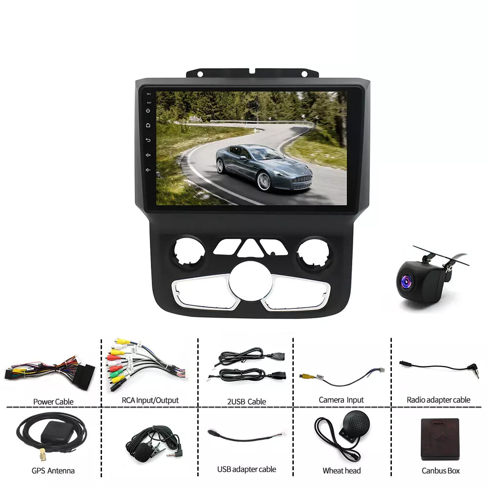 Wi-fi Radio Stereo for Dodge Ram 1500 2500 3500 2013-2018 Carplay Android GPS FM