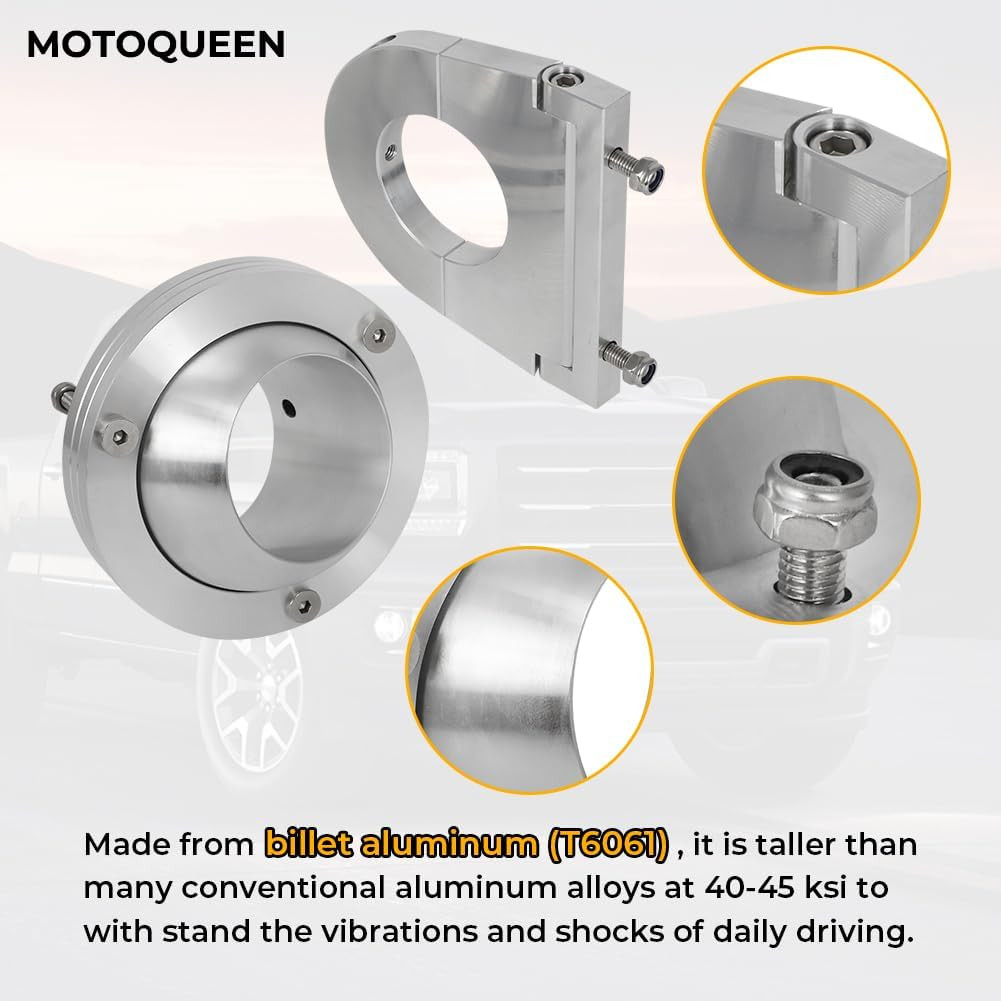 MOTOQUEEN Steering Column Mount for GM Ford Mopar Flaming River Ididit Universal