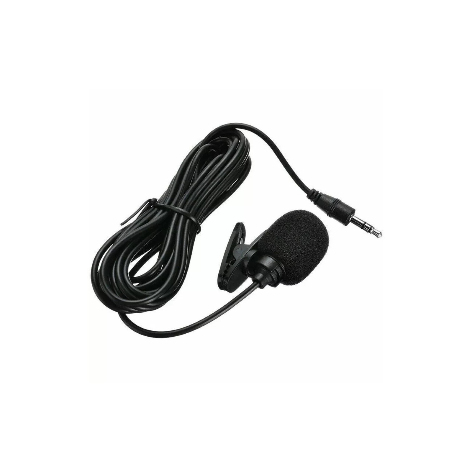 3.5mm Car Stereo External Microphone For Bluetooth Enabled Stereo Radio GPS DVD