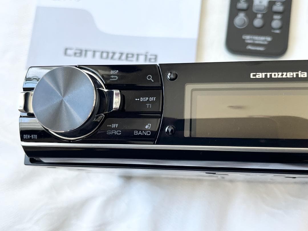Pioneer Carrozzeria DEH-970 CD USB SD Bluetooth DSP Receiver Complete Japan