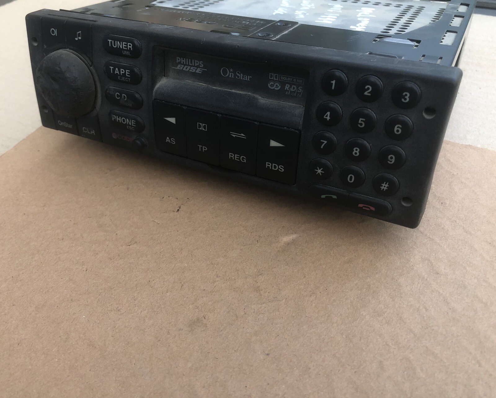 Opel Omega B1 Philips W8U On Star Radio Cassette Player phone 90566805 CCRT 700